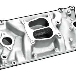 SBC Power+Plus PS Vortec Manifold - Satin PRP52007