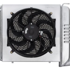 63-64 Corvette Radiator w/ 16in Fan Kit CCRCHV709K