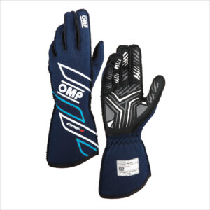 ONE-S GLOVES my2025 FIA 8856-2018 NAVY BLUE / CY OMPIB0-0778-A01-244-XXL