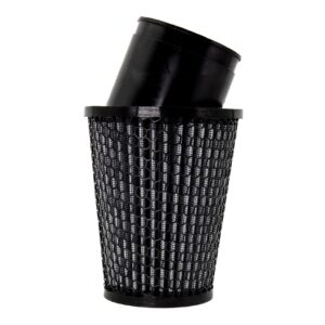 Filter Air Kart Asphalt 2.437in Inlet 5in Black OTRCY11001B-BLK