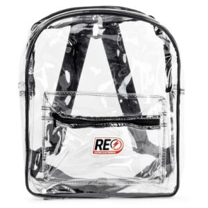Backpack Clear w/Black Trim RCEWTOTE