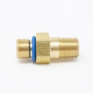 Adapter 10mm x 1.0 Male to 1/8-MNPT Brass AFS65610