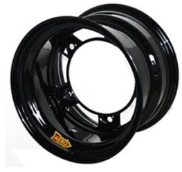 Wheel 15x10 4in Wide 5 Black w/ Pin Stripe ARW51-100540-RF-PS