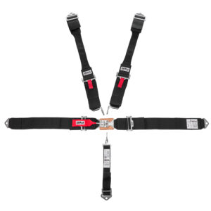 5-Way L&L 52in Lap Belt- Indiv DB Harness B/I Wit CRW11004DBS