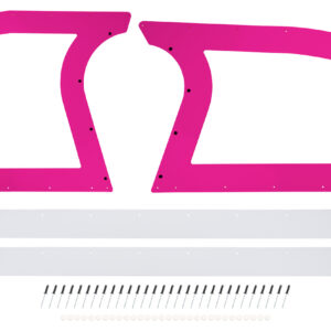 Sail Panel Pair Late Model Pink DOM830-PK