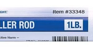 Filler Rod ER308L 3/32 1LB EAS33348