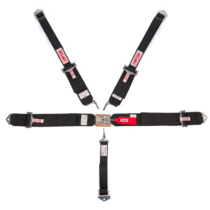 Harness 5pt LL Pull-Up Lap B/I HANS Shoulder SIM29061BKH