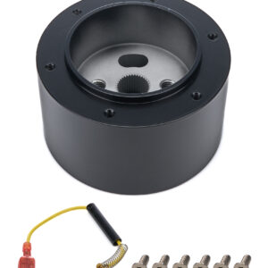 Steering Wheel Hub Adapter Black LECB-16777