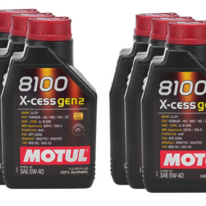 8100 X-Cess 5w40 Case 12 x 1 Liter MTL110904-12