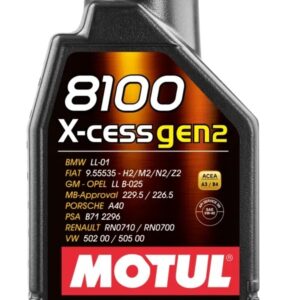 8100 X-Cess 5w40 1 Liter MTL110904