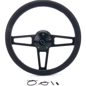 T Series Blk Wheel CHEV Logo/Install Kit GRT1916
