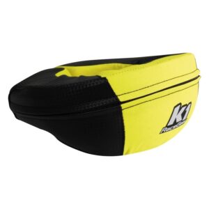Neck Collar Karting Adult Carbon / Yellow K1R15-NEC-CAY-A