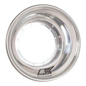 Wheel Half 12-Blt 10in x 3in Polished Brake Bell KAW103BC