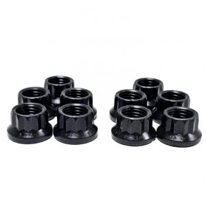 Flange Nut 1/2-20 x 9/16 Wrenching 12pt  10pk PQX1068338