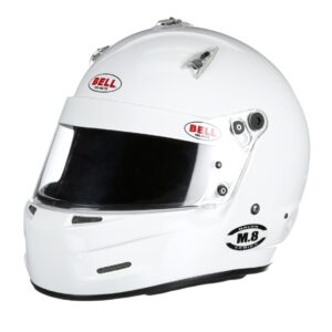 HELMET M8 4X-LARGE WHITE SA2025 BEL1419A59