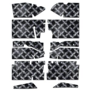 79-93 Mustang Floor Kit Custom Cut DMTXFOM3F