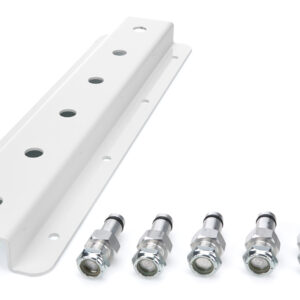 Radius Rod Insert Top Mnt - Single Stack 15in HRPHRP6523S-15-WHT