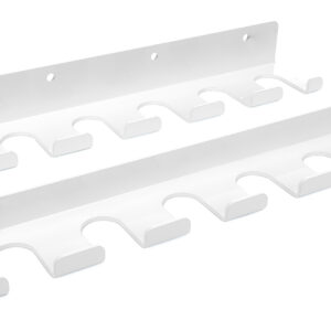 Radius Rod Tray 1.125in Rod - Single Stack 15in HRPHRP6523S-15B-WHT