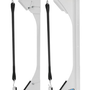 Nose Wing Wall Mount - Adj. Vertical Mounts HRPHRP6556-WHT