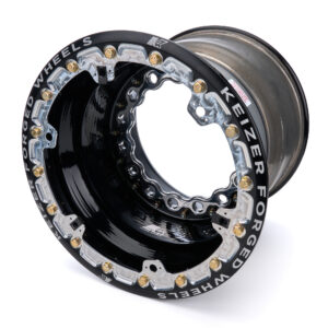 Wheel Wide 5 15x14 6in BS Forged Beadlock Black KAWW15146FBLB