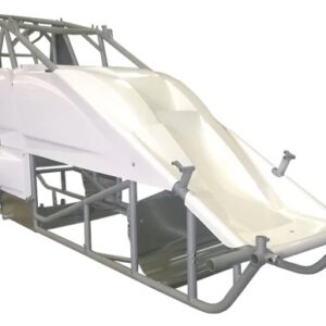 Sprint Car Kit B X-Wedge White Inside Rail Body TXRSC-CH-1001872HOPT18