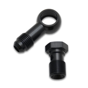Single Male Banjo Adaptr Bolt 7/16-20 to -6AN VIB11572