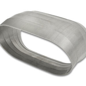 45 Degree Vertical Plane Oval Pie Cuts VIB13576