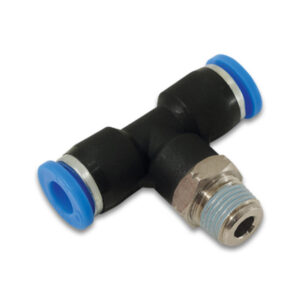 Male Tee Push Lock 1/8in NPT to 1/4in Tube VIB22632