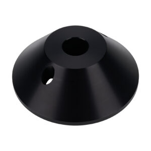 Coil Over Top 5/8in Hole Black ALL64188