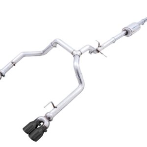 19-23 Silverado/Sierra Dual Exh Quad Black Tips AWE3015-43202