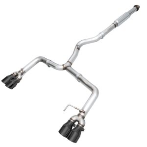 Subaru WRX STI Exhaust Quad Black Tips AWE3020-43066