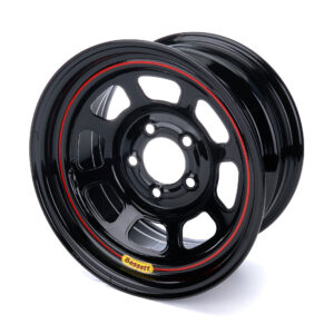 15x8 Wheel D-Hole Black BAS58DC45