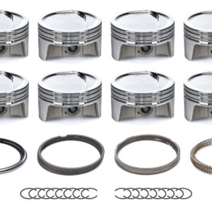 GM LS Dished Piston Set w/Rings 4.030 Bore BTPBLS1118-030-SET