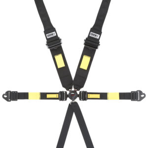 Enduro Harness 6 Point Quick Change Hans Blk CRW31004
