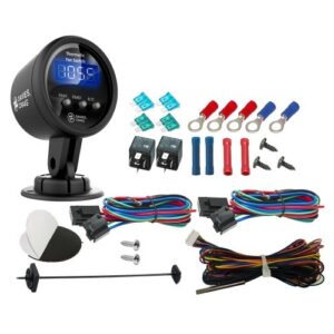 Digital Gauge Thermatic Fan & EWP Switch Kit DCCDC-0500
