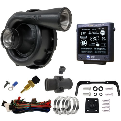 EWP150 Remote Elec. WP & Controller Combo - Black DCCDC-8975