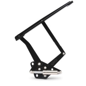 Hood Hinge 69-72 Cutlass Matte Black Pair EDDMS149-73MB