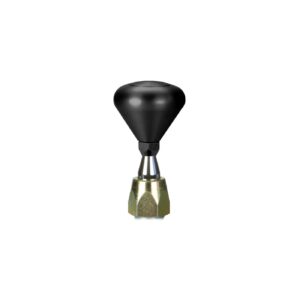 ES Shifter GM 4L60E Chro me 4in  Mush Black Knob LOKES4L60EHMB
