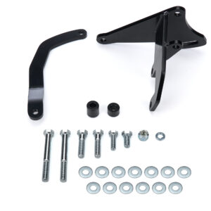 Alternator Bracket SBC Short Water Pump Black TFS7667B