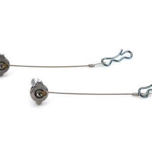 Top Wing Pin Titanium .875in x .25in Pair TIP6117