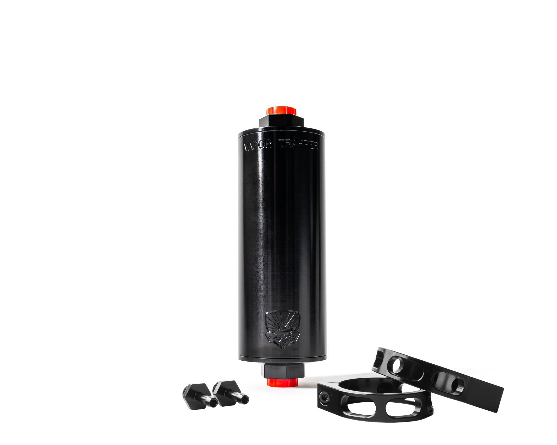 Premium Install Package 6in Black Black Clamps VAPVT6BLK-3/8-P