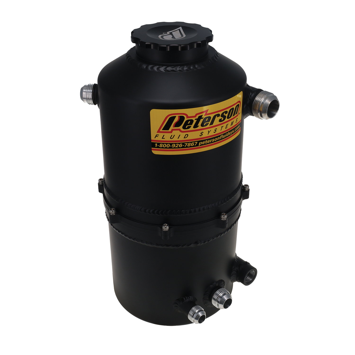 Oil Tank 2.3 Gallon Single Scavenge Black PTR08-0783-BLK