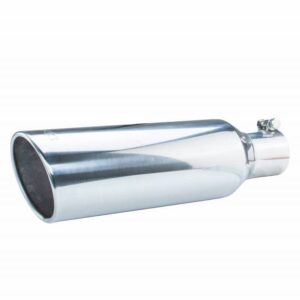 3inID X 5in OD X 18inL Exhaust Tip Stainless PYPEVT305