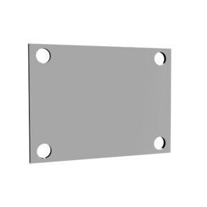 Low Profile Oval 4 Bolt Cover Plate QTP10338C