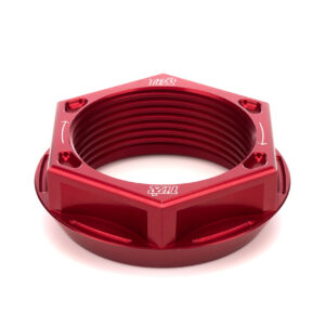 Axle Nut RH Lightweight Aluminum Red TIP2879