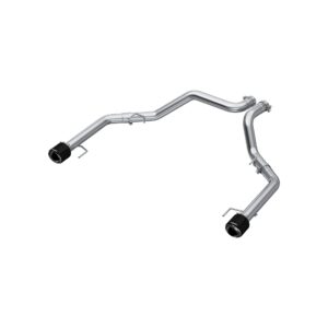 3in Axle ack Exhaust Dual Rear Exit Stainless MBRS52663CF
