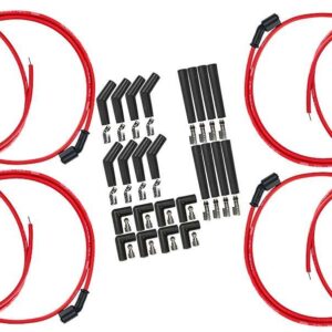 Ultra 350 Plug Wire Set - Red LS MOR73751