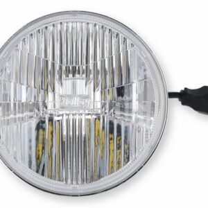 Headlight LED 5.75in Round Modern White RTBLFRB146