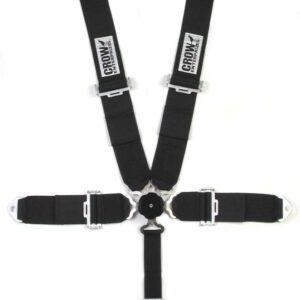 5-Way  Kam Lock  3in 50in Lap Belt Black CRW11104