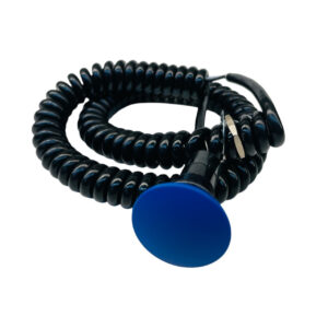 Shredder Transbrake Button w/Cord - Blue DRR3109-MBLU